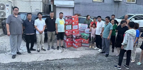 委员企业及时用车公司驰援北京房山、河北涿州灾区一线