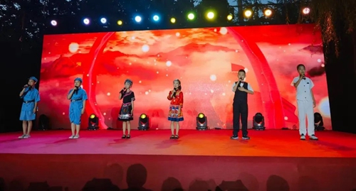 “那么美、这么近，这里最槐荫”2023槐荫之夏系列广场文化活动庆七一文艺晚会精彩上演