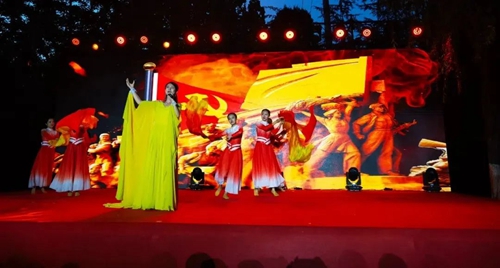 “那么美、这么近，这里最槐荫”2023槐荫之夏系列广场文化活动庆七一文艺晚会精彩上演