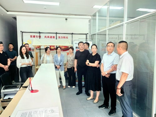 常州市武进区政协调研考察组来我区学习考察