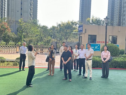 湖南省永州市冷水滩区政协来我区考察“双减”与“五育融合”工作