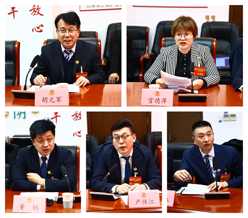 孙常建参加区政协工商联、文化艺术和医药卫生界别联组讨论