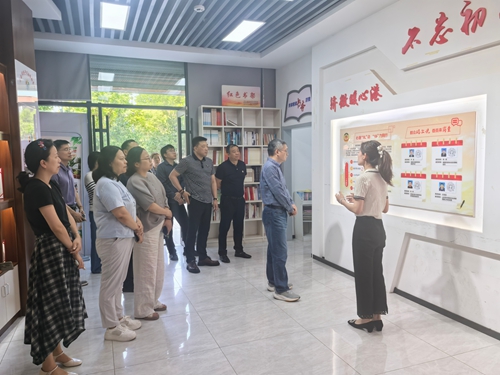 南京市鼓楼区政协来我区考察交流